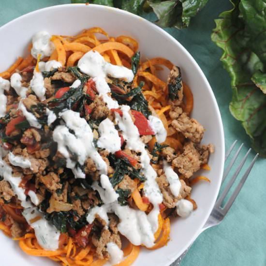 Sweet Potato Noodles