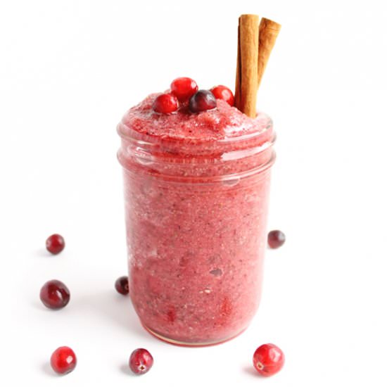 Cranberry Pomegranate Detox Smoothie
