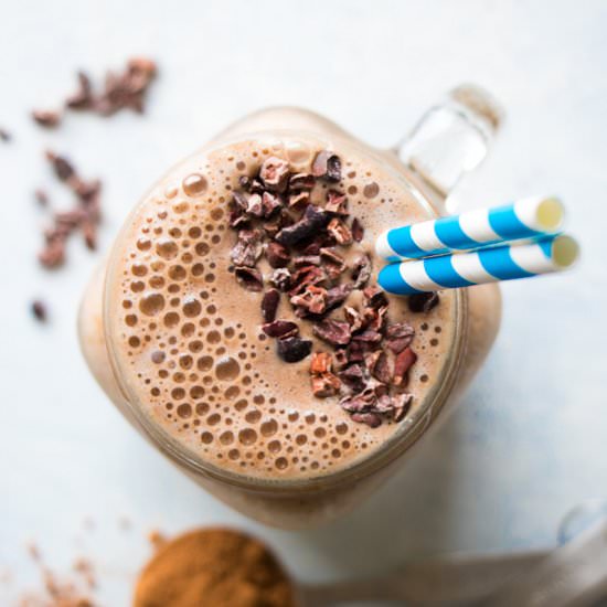 Healthy Chocolate Mocha Smoothie