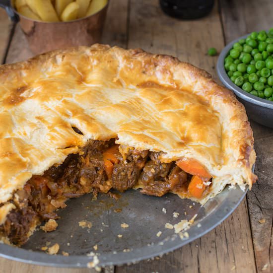 British Steak and Ale Pie