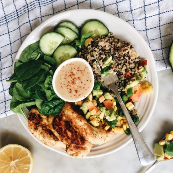 Summer Chicken and Quinoa Salad