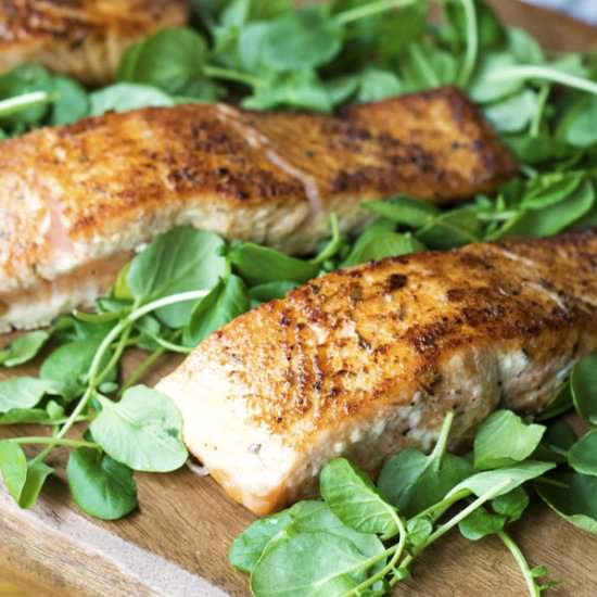 Simple Cajun Salmon