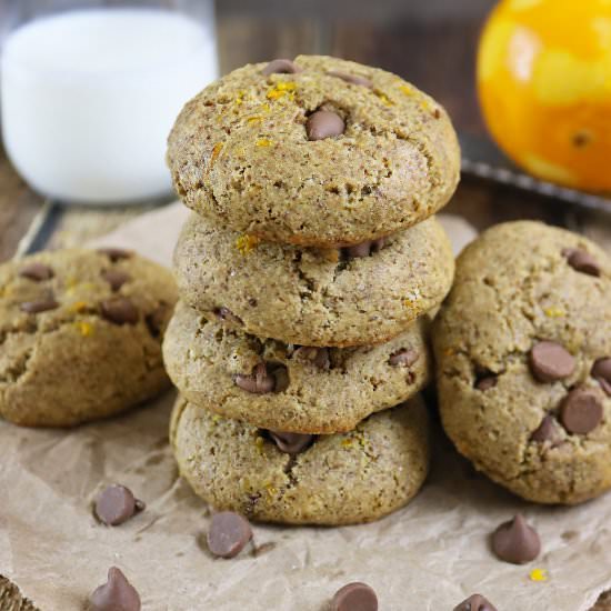 Orange Chocolate Chip Protein Cookie