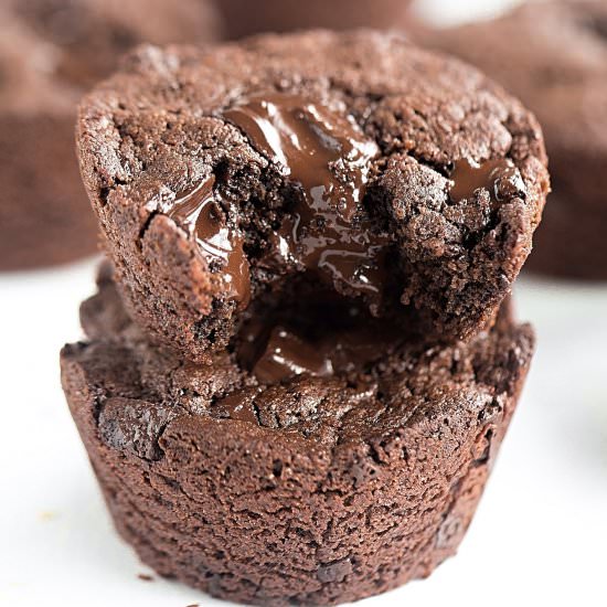 Double Chocolate Cookie Cups