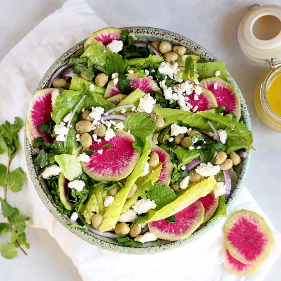 Herby Romaine Salad