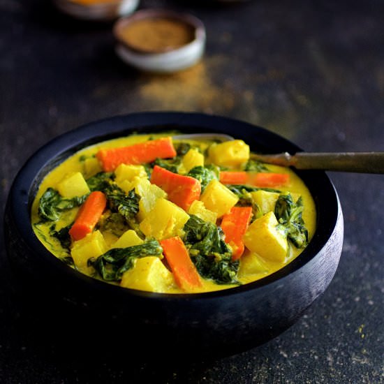 Indian Root Vegetable Curry