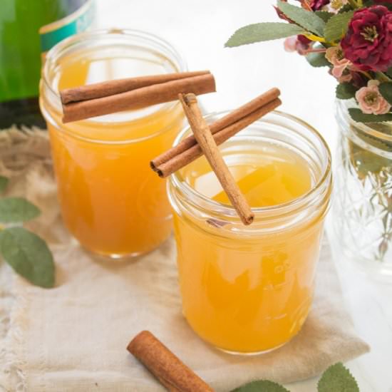 Apple Cider Mimosas