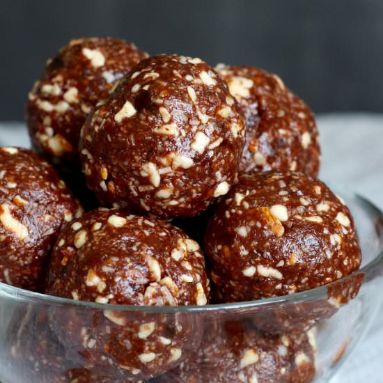 Vegan Almond Joy Brownie Bites