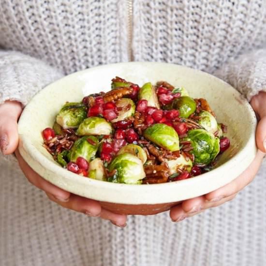 Wild Rice Salad with Sprouts