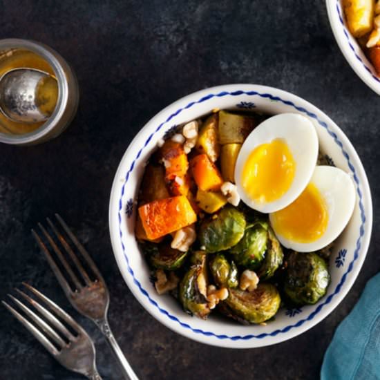 Winter Vegetable Quinoa Bowls