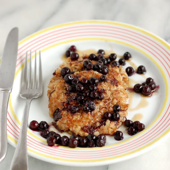 Super Crispy Oatmeal Pancake
