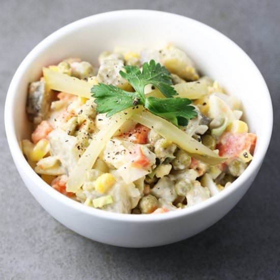 Easy Polish Vegetable Salad