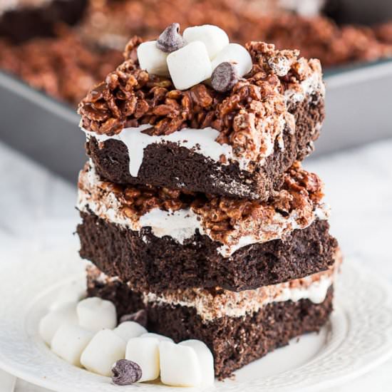 Chocolate Crunch Brownies