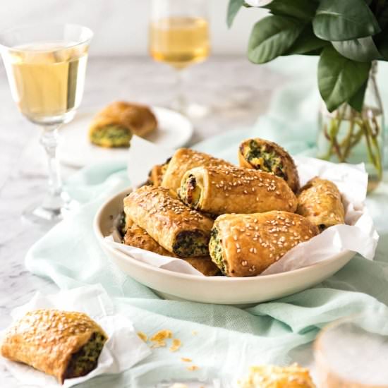 SPINACH AND RICOTTA ROLLS