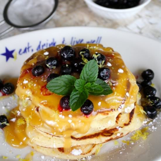Lemon Ricotta Pancakes