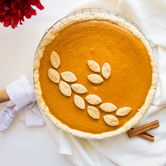 Pumpkin Pie Melts in Your Mouth