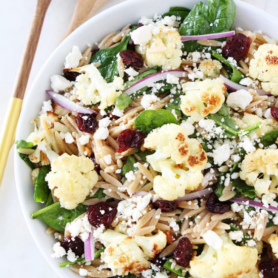 Roasted Cauliflower Salad