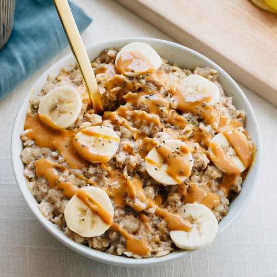 Banana Chia Oatmeal