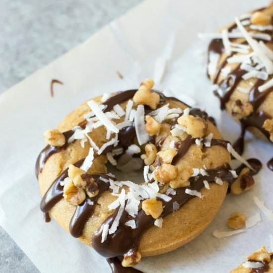 Gluten Free Banana Donuts