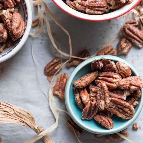 Oven Roasted Pecans