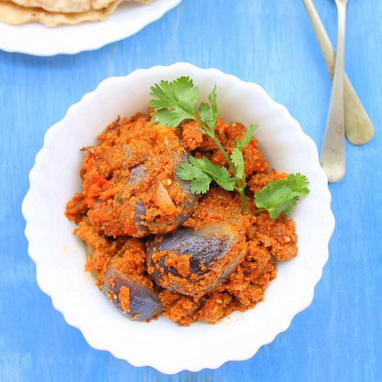 Stuffed Brinjals