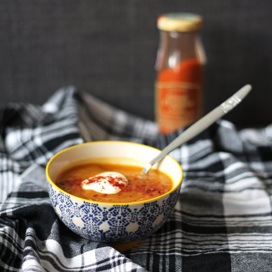 Harissa Carrot Soup