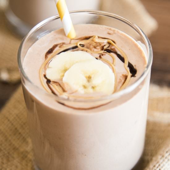 Chocolate Peanut Butter Smoothie