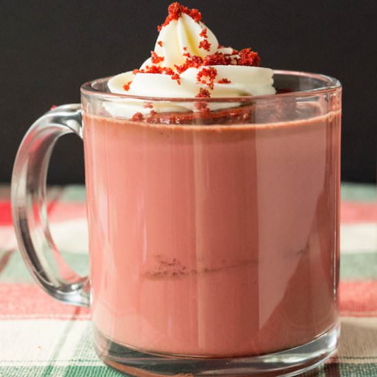 Red Velvet Hot Chocolate
