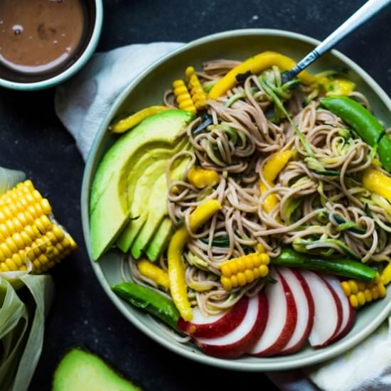 Summery Soba Noodles
