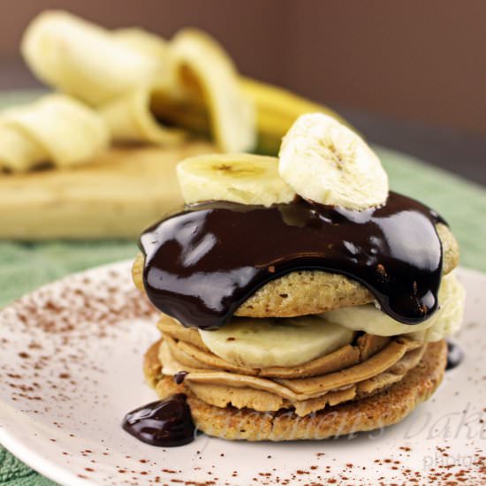 Peanut Butter Banana Whoopie Pies
