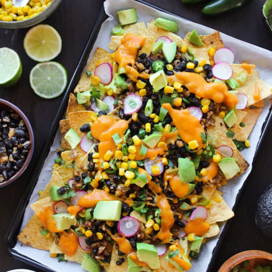 Healthy-ish Vegan Nachos