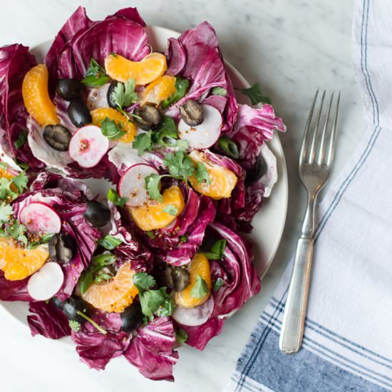 Mediterranean Radicchio Salad