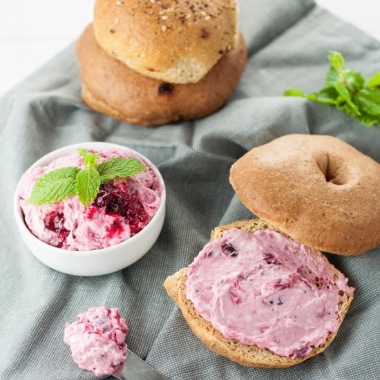 Cranberry Sauce Cream Cheese Spread