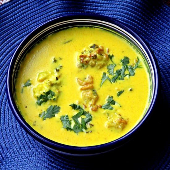 Kadhi – Indian Chickpea Soup