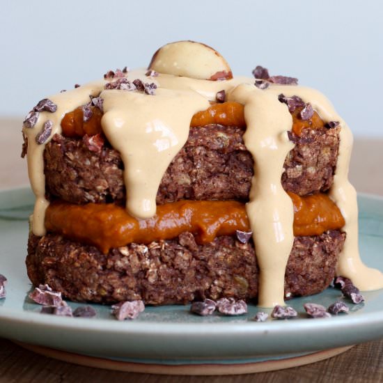 Healthy Chocolate Baked Oatmeal