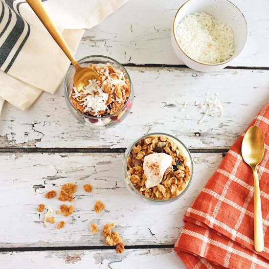 Breakfast Parfaits Two Ways