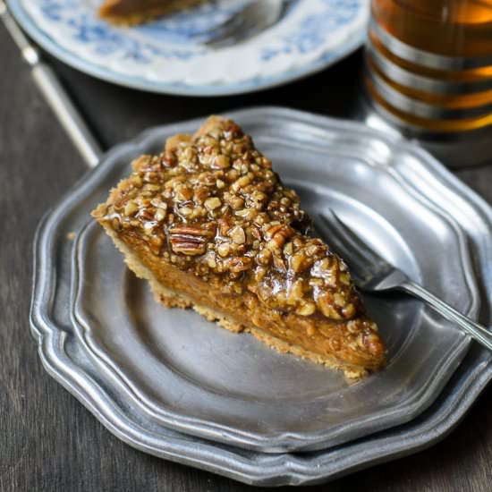 Sweet Potato Pecan Pie