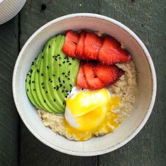Protein Boosted Savoury Oats