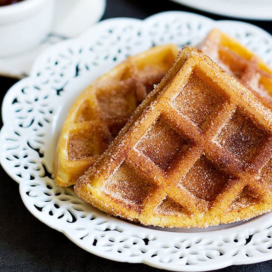 Churro Waffles