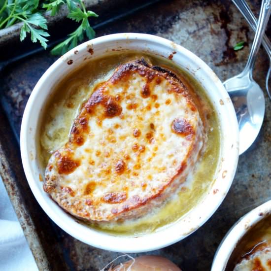 Slow Cooker French Onion Soup