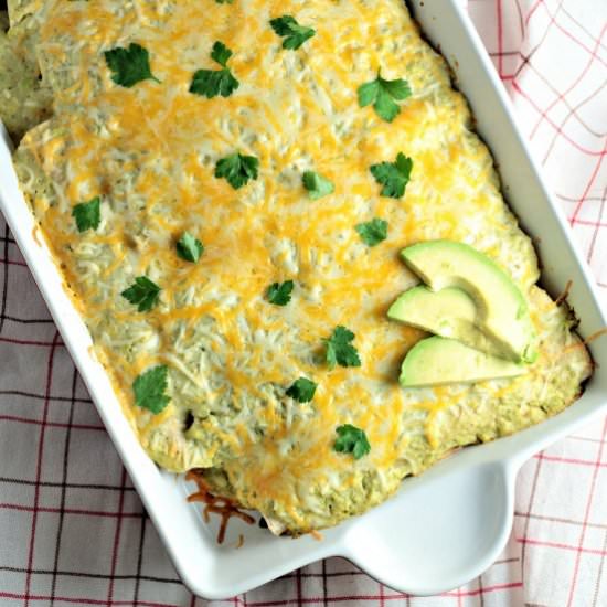 Skinny Beef Enchiladas