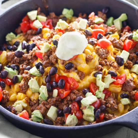 One Pot Taco Mac