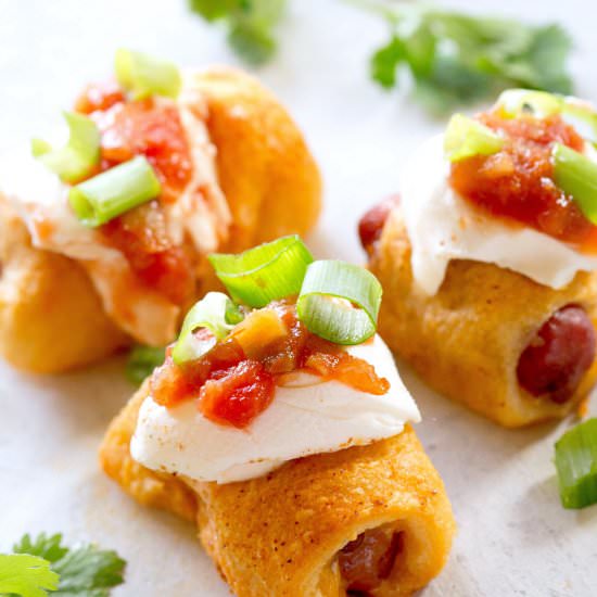 Taco Pigs in a Blanket