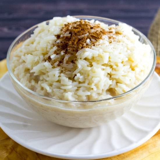 Leftover Chinese Rice Pudding