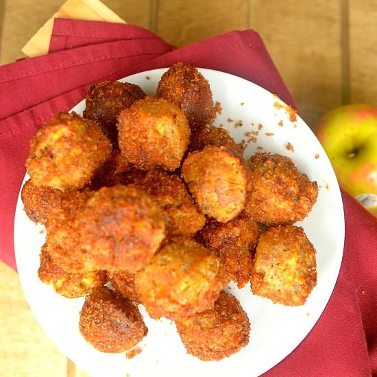 Paleo Apple Chai Donut Muffins