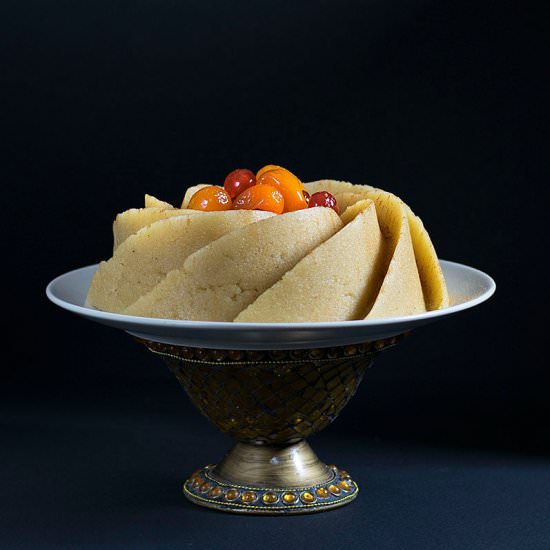 No Bake Oriental Semolina Cake