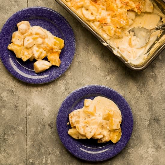 Mini Potato Cheesy AuGratin