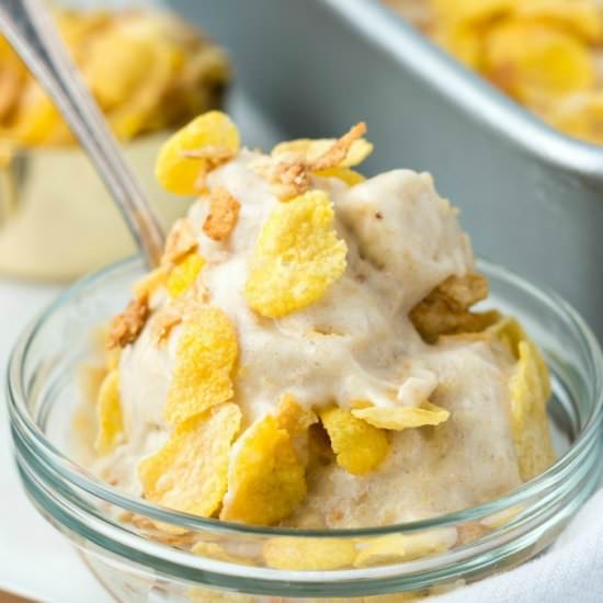 Honey Bunches Banana Ice Cream