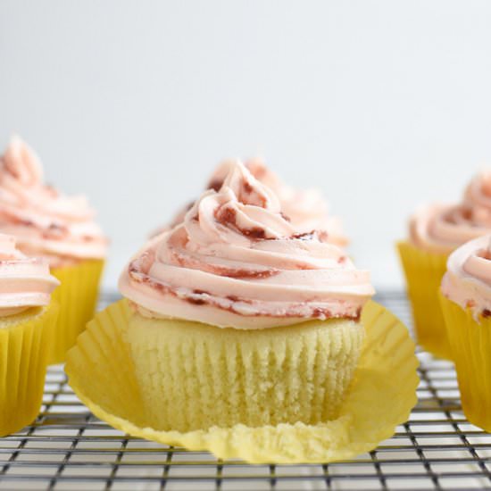 Lemon and Grapefruit Cupcakes