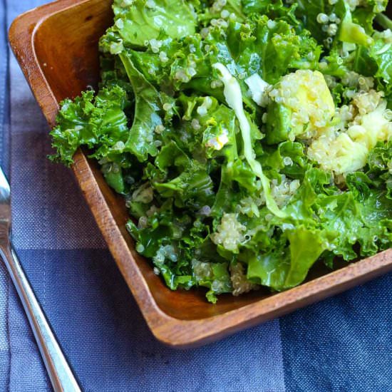 Kale Salad with Avocado